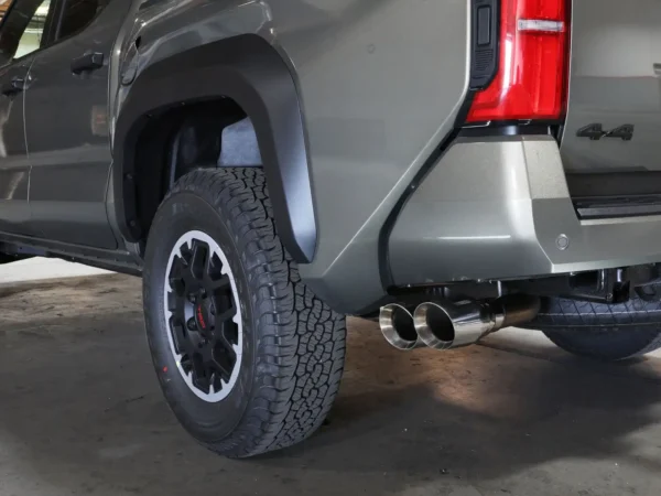 aFe Exhaust Vulcan Series POLISHED DUAL TIP 24+ Tacoma - Image 4