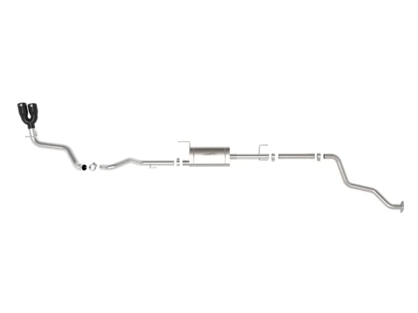 aFe Exhaust Vulcan Series DUAL BLACK TIP 24+ Tacoma - Image 5
