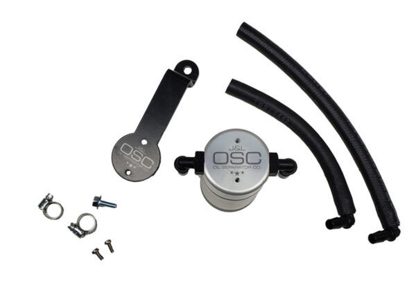 J&L Oil Separator Tacoma 4L, 4Runner, FJ V6 SILVER - Image 5
