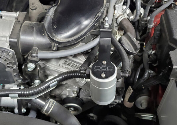 J&L Oil Separator Tacoma 4L, 4Runner, FJ V6 SILVER - Image 6