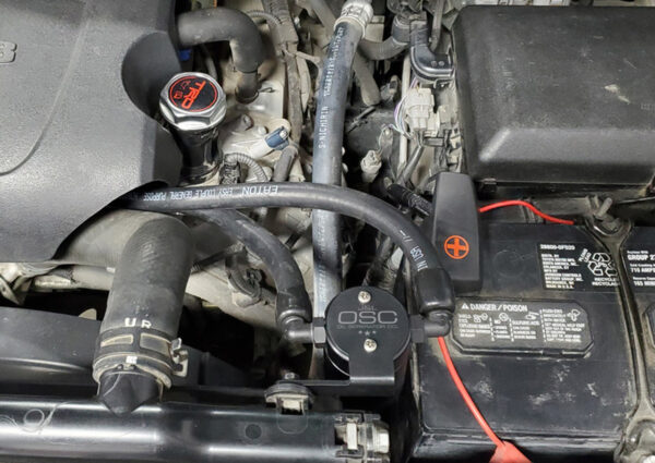 J&L Oil Separator 2007-2021 Tundra 2008-2022 Sequoia V8 BLACK - Image 2