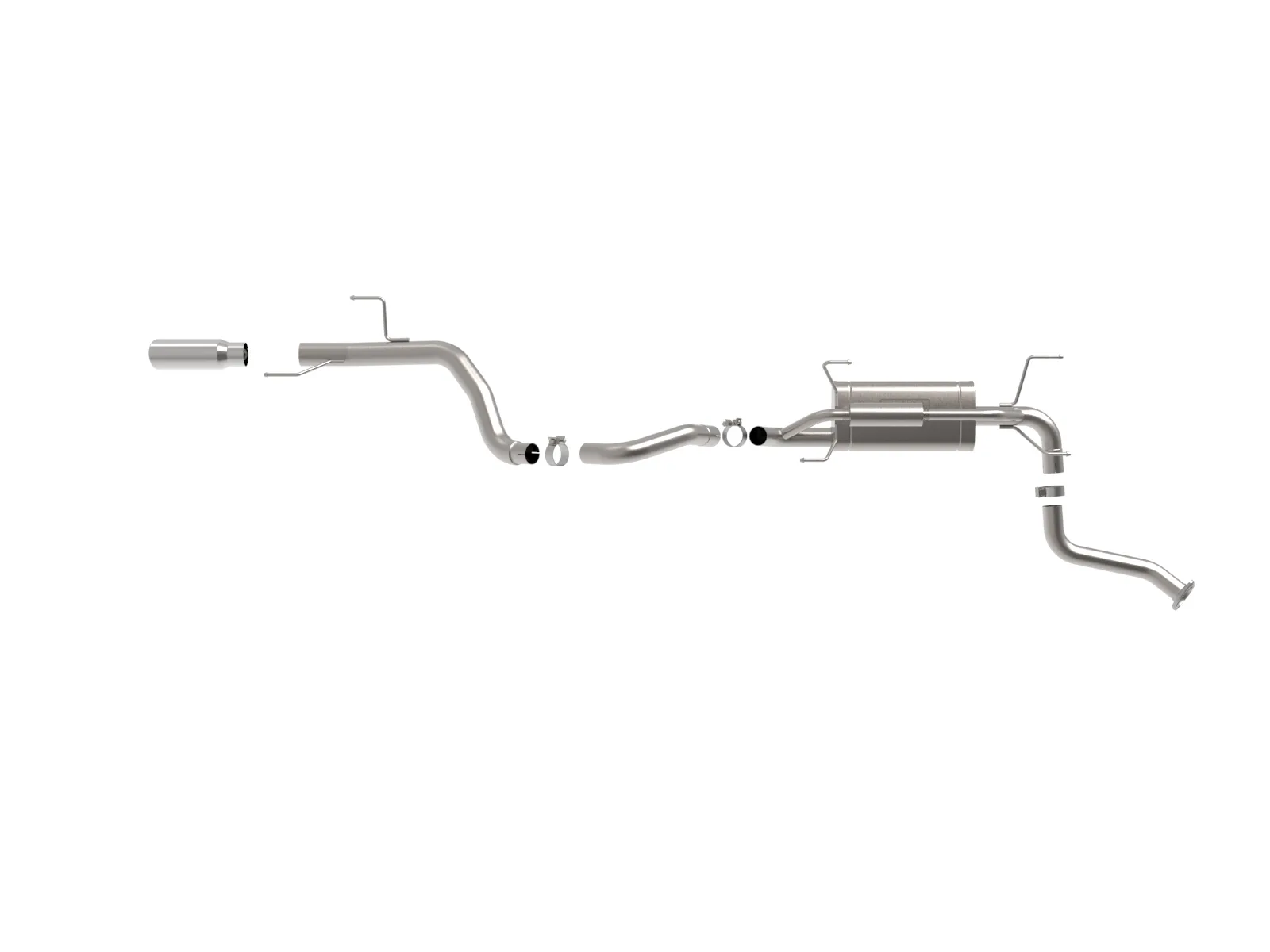aFe Vulcan Exhaust 2025+ 4Runner SILVER TIP - Image 2