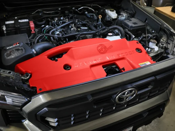 aFe Dynamic Air Scoop XL 2024+ Tacoma RED - Image 9