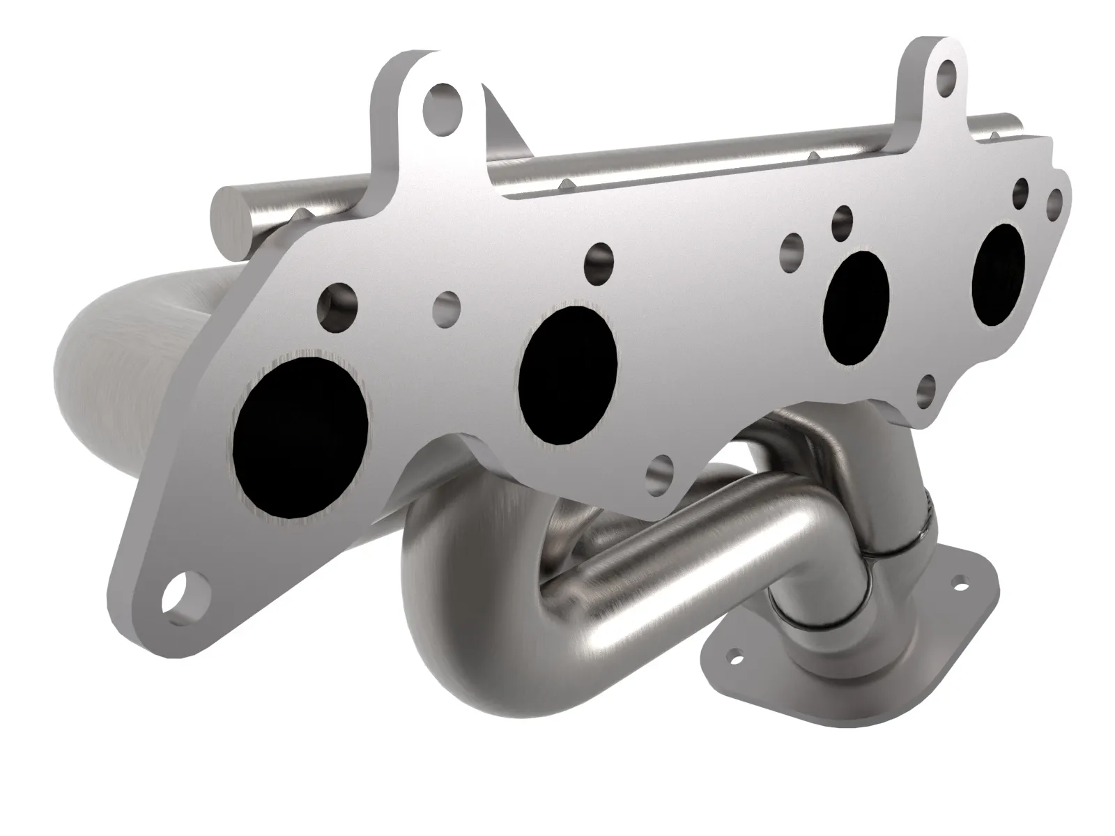 aFe Twisted Steel Header 2005-2022 Tacoma 2.7L I4 - Image 3