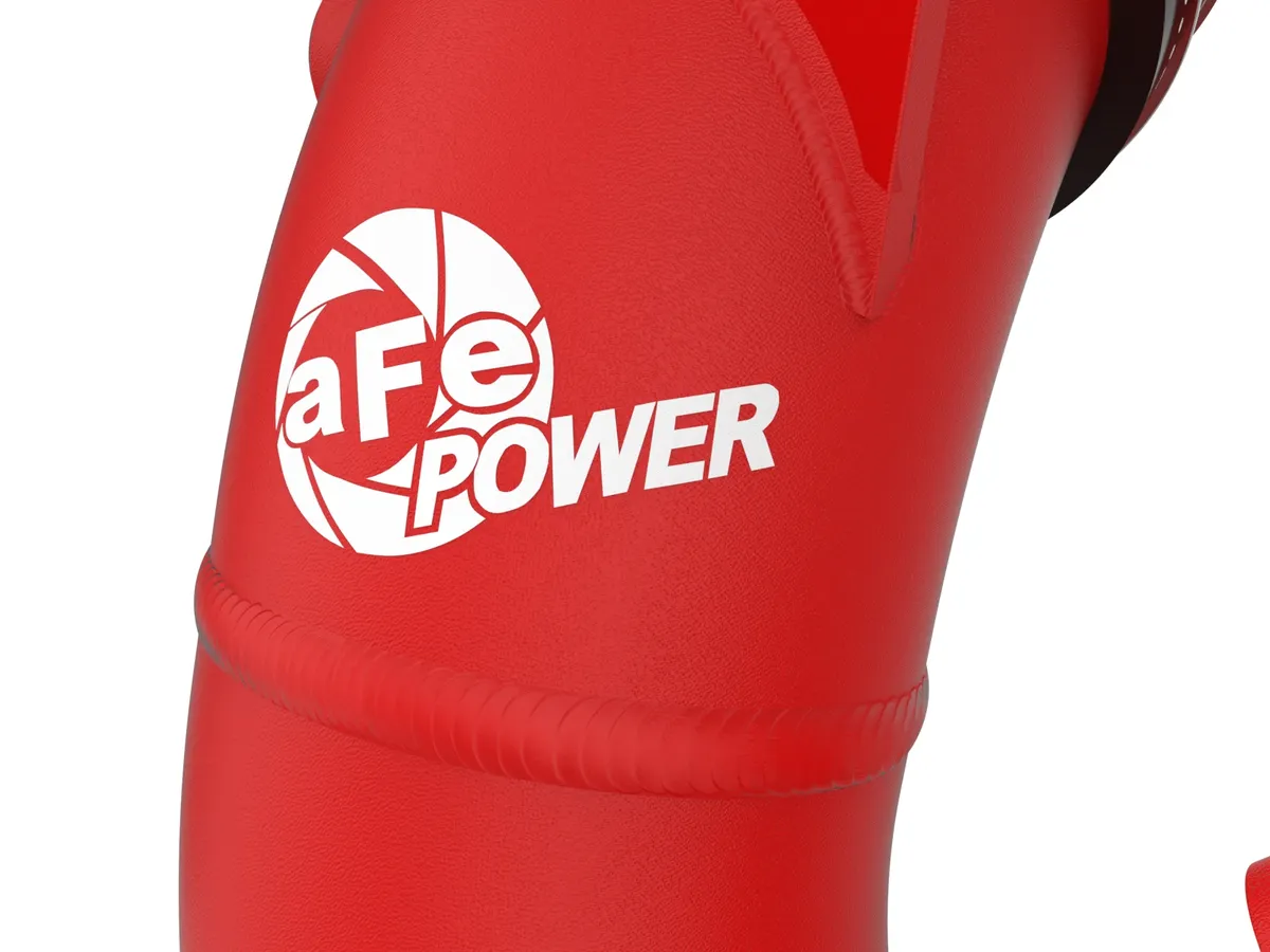 aFe POWER BladeRunner 2-1/2 IN Aluminum Hot Charge Pipe Red 22+ Tundra 23+ Sequoia - Image 5