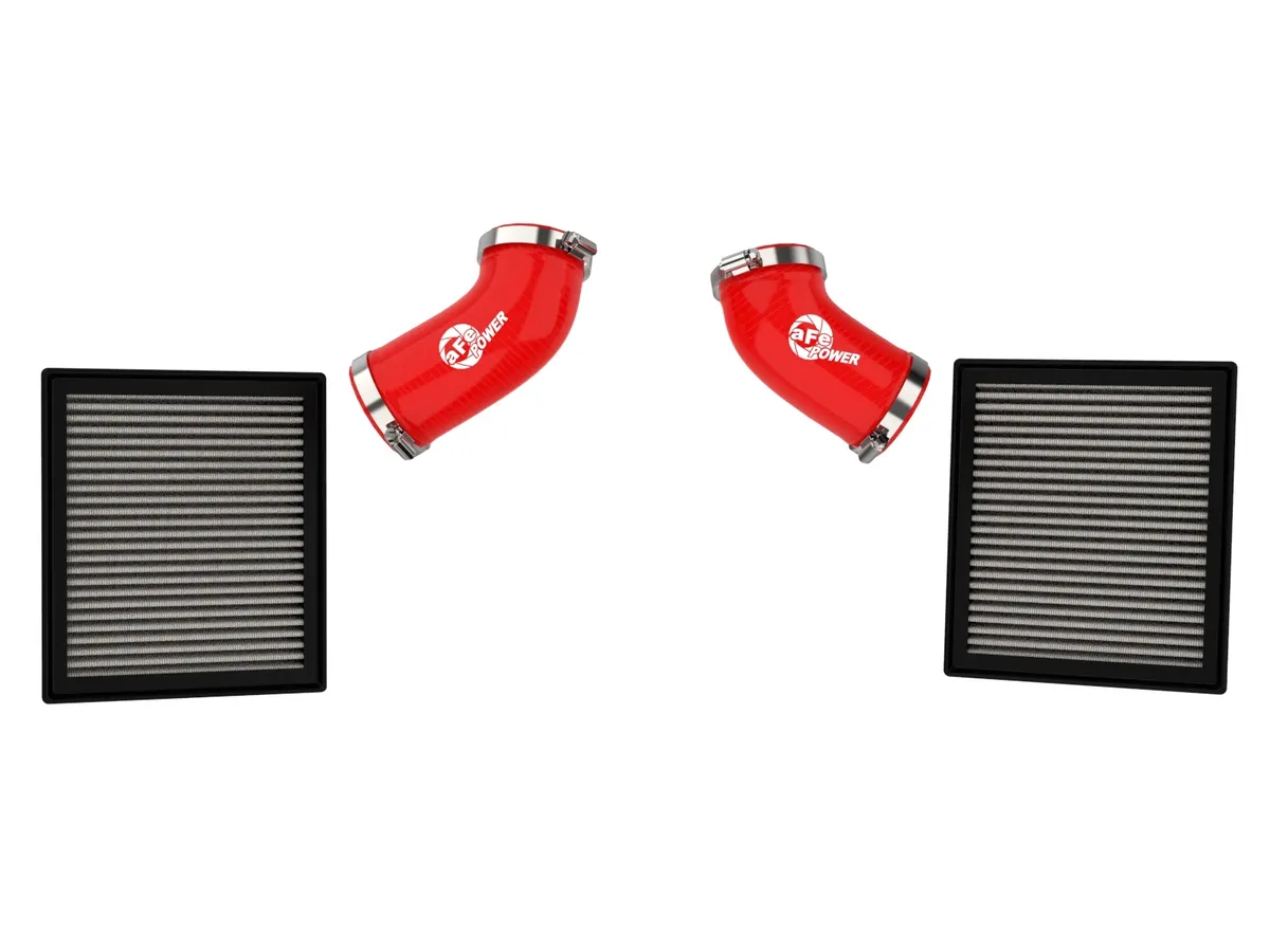 aFe POWER Super Stock RED Edition Induction System w/ ProDryS Filters 22+ Tundra 23+ Sequoia - Image 3