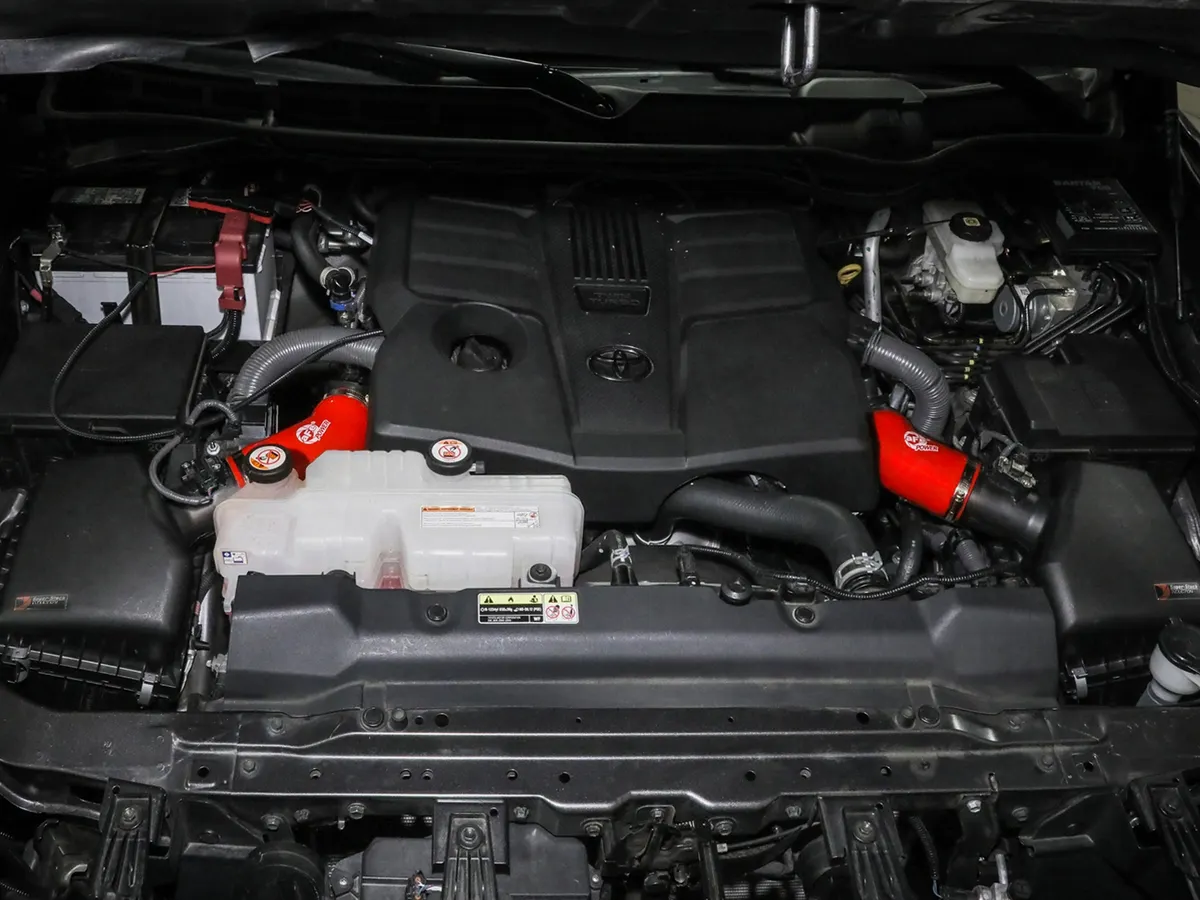aFe POWER Super Stock RED Edition Induction System w/ ProDryS Filters 22+ Tundra 23+ Sequoia - Image 4